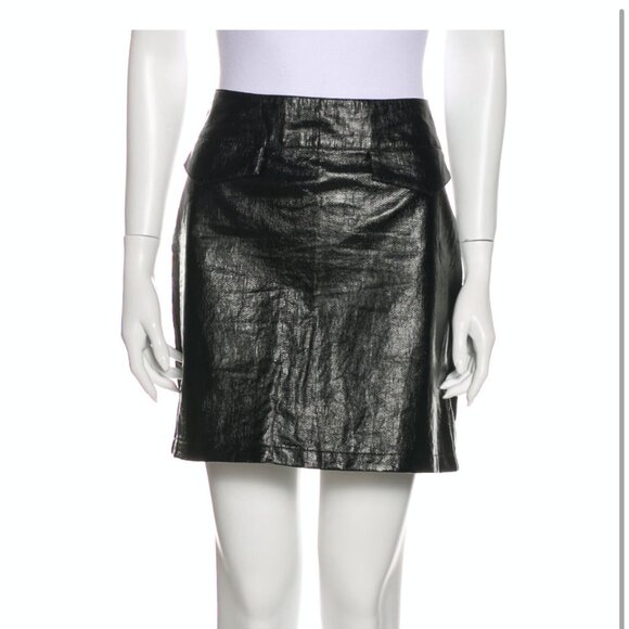 Sessun Mini Skirt, Sz M, Black - Picture 1 of 3